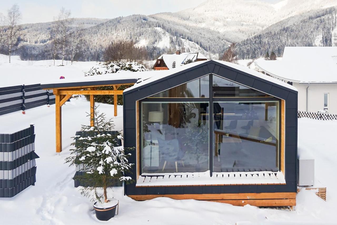 Chalet Stuhleckblick-Ferienhaus Direkt An Der Piste Und Mit Eigener Sauna Spital am Semmering Exterior foto